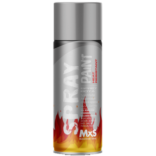 اسپری نسوز نقره ای ام ایکس اس ۴۰۰ میلی لیتر – MXS Heat Resistant Spray Paint Silver