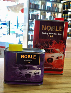 کیلر دوقلو پلی اورتان دوجزئی سریع خشک 144 نوبل ۲کیلوگرم NOBLE Racing PU Clear Coat