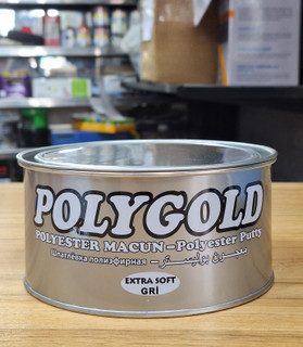 بتونه سنگی پلی گلد ۲ کیلویی با هاردنر ساخت کشور ترکیه POLYGOLD EXTRA SOFT GRI